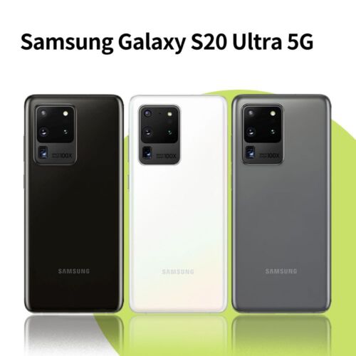 NEW Samsung Galaxy S20 Ultra 5G SM-G988U1 12+128GB US STOCK Smartphone Unlocked