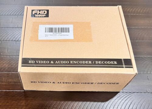 FHD 1080P. HD VIDEO & AUDIO ENCODER / DECODER