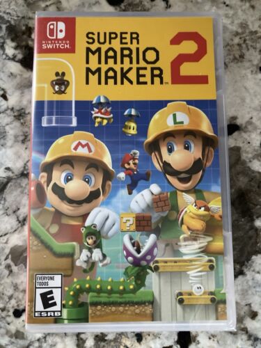 Super Mario Maker 2 Nintendo Switch Brand New Factory Sealed US Version FastShip