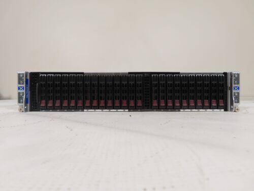 Supermicro 2U CSE-817B 24SFF 4-Node X11DPT-B 8x Gold 6132 1TB Ram 4x 240gb SSD