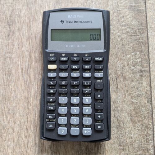 Texas Instruments BA II PLUS Financial Handheld