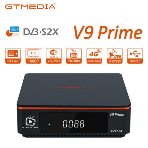 DVB-S/S2/S2X FTA Satellite Receiver FHD IP-TV Box WIFI DVR Media Player WebTV US