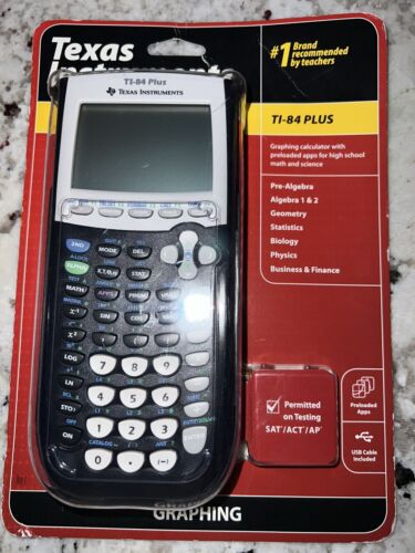 Texas Instruments TI-84 Plus Graphing Calculator – Black