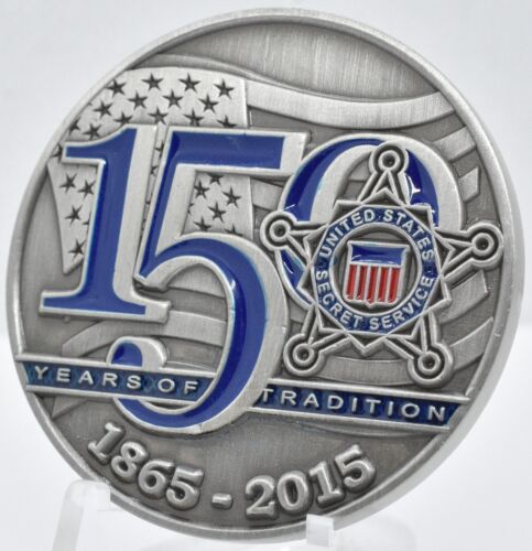 Secret Service 150th Anniversary 2015 Challenge Coin