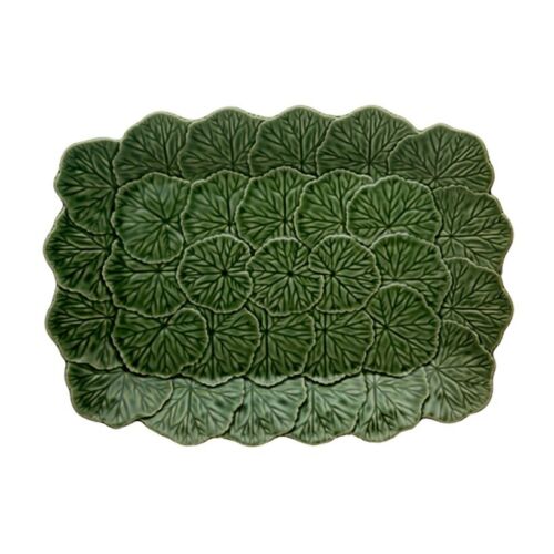 Bordallo Pinheiro Geranium Relief Platter