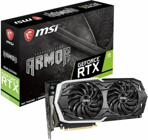 ASUS NVIDIA GeForce RTX 2070 8GB GDDR6 Graphics Card (DUALRTX2070SO8GEVO)