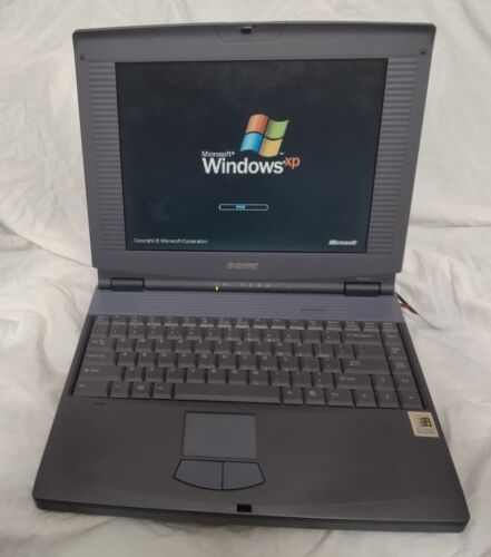 Vintage SONY VAIO PCG-9411 WINDOS XP LAPTOP, P3 12″  Retro, Strictly As-Is