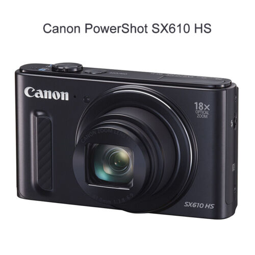 Canon Digital Camera PowerShot SX610 HS 18x Optical Zoom with Battery/Charger