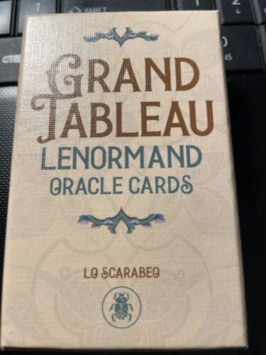 GRAND TABLEAU LENORMAND  Oracle Cards cards/instructions