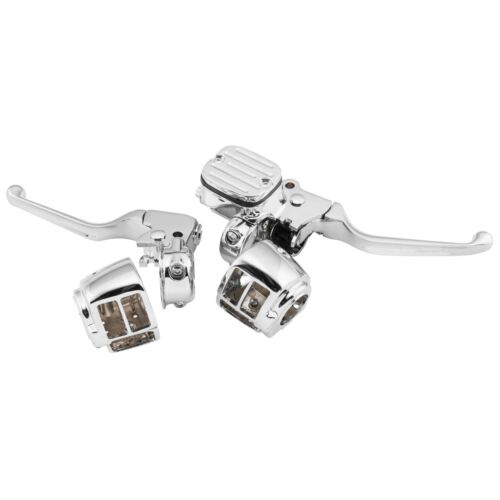 Biker’s Choice Handlebar Control Kit without Switches – Chrome  26-067