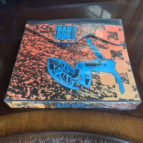 Vintage Rad Dog 1980’s Mead Trapper Keeper Data Center Surfer Surfing