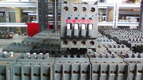 ABB AL26-30-10 Contactor Relay, 24 VDC Coil, Contacts 600V 45 Amp, 4 Pole   B202