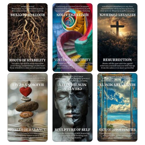 Clarifying Life Situations Oracle: 80 Oracle Card Deck with Keywords & Messages