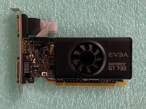 EVGA NVIDIA GeForce GT 730 2GB GDDR5 Graphics Card 02G-P3-3733-KR *Read*  GPU107