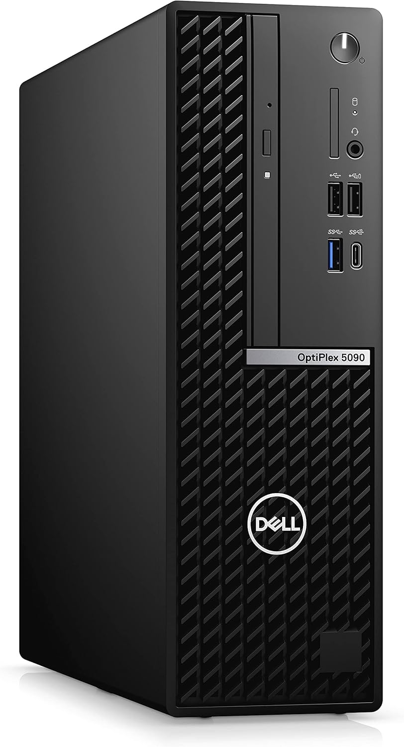 Dell Optiplex 5090 SFF Small Form Factor Desktop | Core i5-10500 – 512GB SSD Hard Drive – 16GB RAM | 6 cores @ 4.5 GHz Win 11 Pro Black (Renewed)