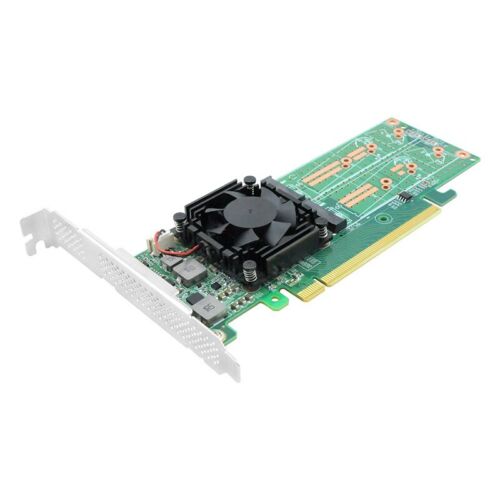 PCIe 3.0 X16 to Quad M.2 NVMe SSD Swtich Adapter Card for Servers-LRNV9