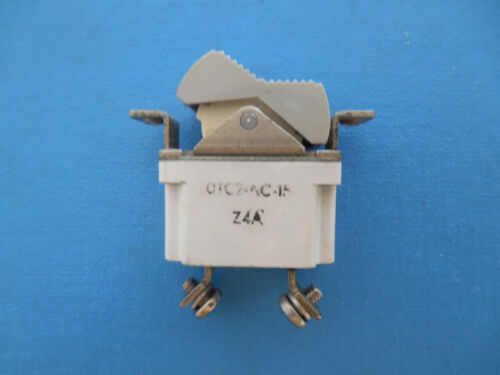 AVIONICS – CIRCUIT BREAKER / SWITCH,  MFG: KLIXON P/N 20TC2-AC-XX SERIES ( -15)