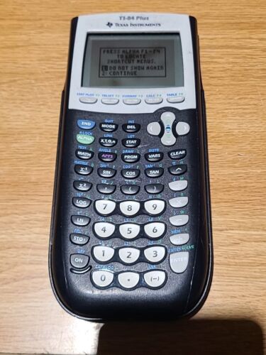 Texas Instruments TI-84 Plus Graphing Calculator 10-Digit LCD