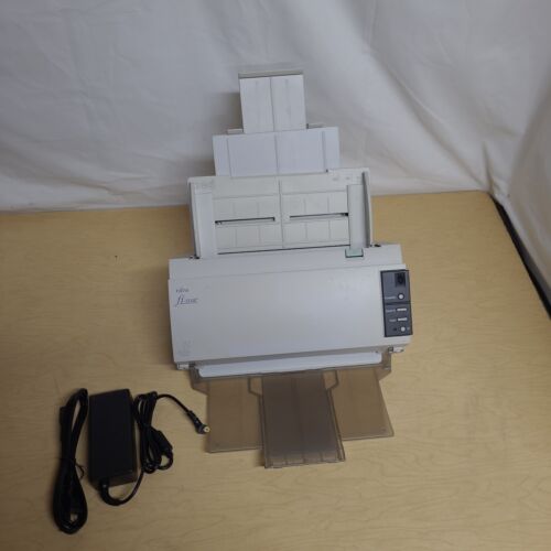 Fujitsu fi-5110C Duplex Color Scanner LOW 350 Scan Count W/ Power Supply