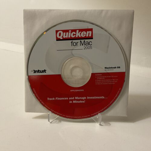 Intuit Quicken 2005 for Mac OS X 10.2.8 Jaguar and OS X 10.3.4 Panther