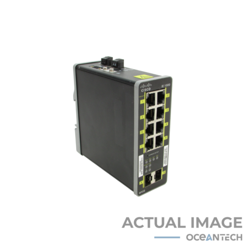 Cisco IE-1000-8P2S-LM V04 Industrial Ethernet Managed Switch