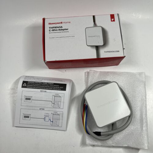 Honeywell Home THP9045A1098 White Smart Thermostat C Wire Power Adapter ((READ))