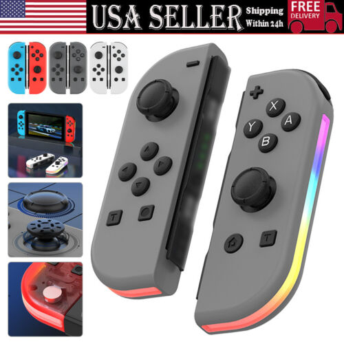 For Nintendo Switch Joy Con L & R Bluetooth Wireless Gamepad Controller no strap