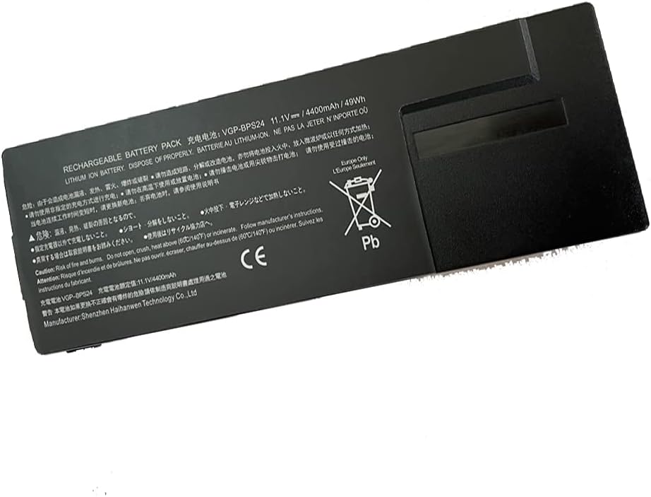 Powerforlaptop VGP-BPS24 Laptop/Notebook Replacement Battery Compatible with Vaio VPCSB4Z9R/B VPCSC1AFD VPCSC1AFD/S VPCSC1AFDS VPCSC1AFM/S VPCSC1AFMS VPCSC31FM VPCSC31FMS VPCSC41FM VPCSC4AFM