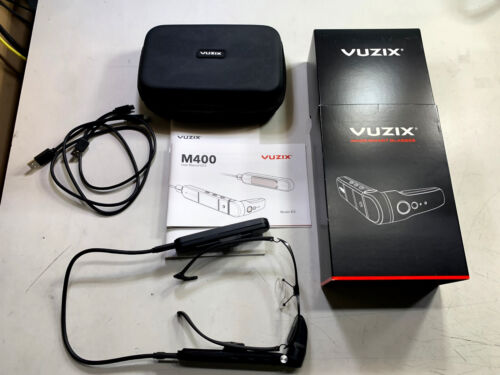 Vuzix M400 Smart Glasses AR Augmented Reality 4K Hands Free Industrial Wifi