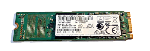 Samsung CM871a Series 128GB TLC SATA 6Gbps M.2 2280 Internal SSD : MZ-NTY1280