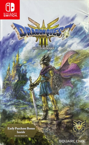 Dragon Quest III HD-2D Remake Switch Brand New Game (2024 RPG)