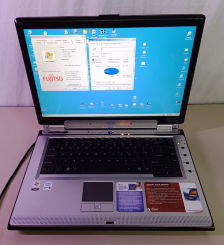 Fujitsu Lifebook N3430 Win XP 15.4″ Intel Duo T2300 1.66GHz 1.49GB RAM 100GB HDD