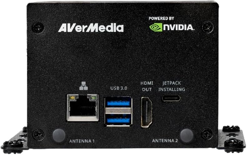 AVerMedia Industrial Standard Box PC Equips NVIDIA Jetson Orin NX/Orin Nano Module D133OXB (16G)