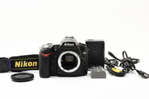 Nikon D90 12.3MP DSLR Digital SLR Camera Body Black [Excellent+] From JAPAN