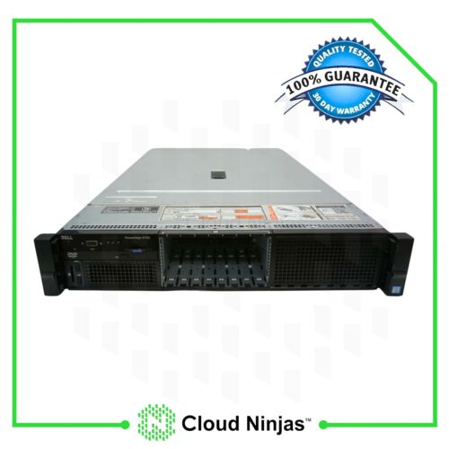 Dell PowerEdge R730 SFF 8 Bay 2x Heat Sinks PSU CTO Server No RAM CPU Forescout