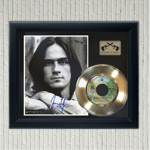 James Taylor “How Sweet It Is” Framed Reproduction Signed Record Display