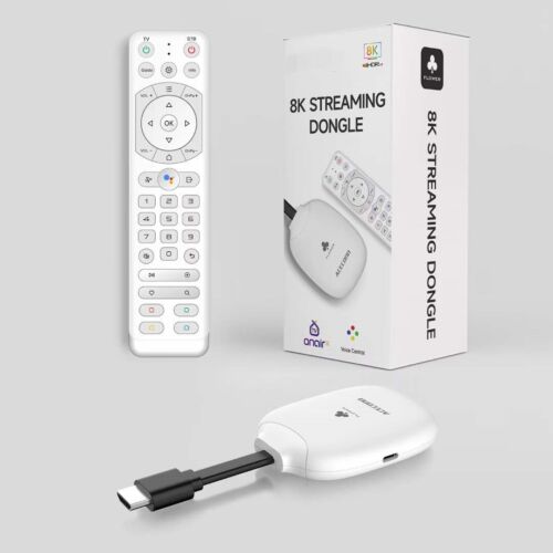 NEW 2024 TVPLUS ACEROID FLOWER DONGLE ANDROID 11 2GB 16GB 8K SET TOP IPTV 5G