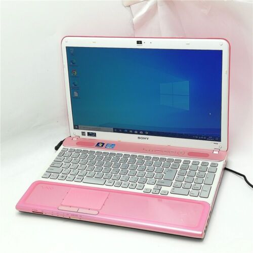 SONY VAIO VPCCB48FJ Win10 Intel Core i5-2450M SSD 256GB Pink Used From Japan