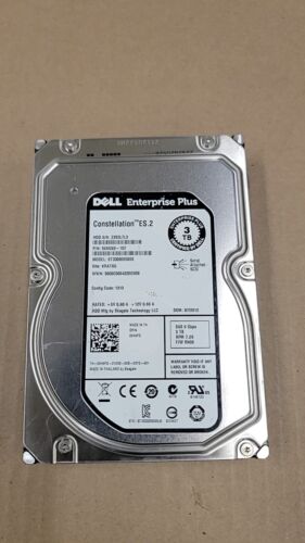 Dell EqualLogic 6H6FG EQL 3TB 7.2K NL SAS 3.5″ 6Gbps Hard Drive | ST33000650SS