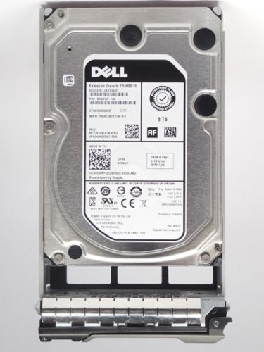 T05HP ST8000NM0055 Dell 8TB 7.2K RPM 6Gbps 3.5″ SATA Hard Drive W/ZERO HOURS