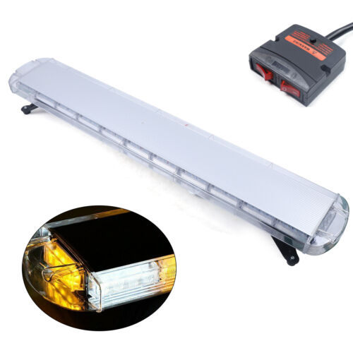 52 Inch 96-LED Light Emergency Beacon Warn Light Bar Tow Truck Response Strobe