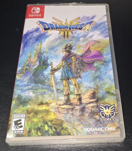 Dragon Quest III HD-2D Remake (Nintendo Switch) NEW RELEASE FREE SHIPPING