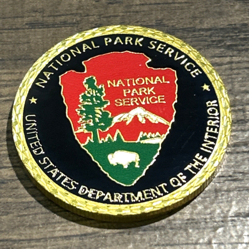 US NATIONAL PARK SERVICE-DEPT OF THE INTERIOR Challenge Coin NEW!