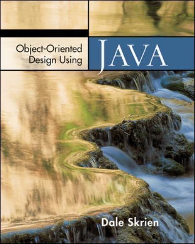 Object-Oriented Design Using Java – Hardcover By Skrien, Dale – GOOD