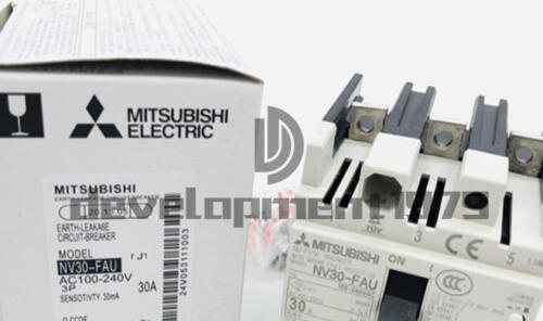 MITSUBISHI ELECTRIC NV30-FAU3P15A30Y 100-240VAC 15A NSMP