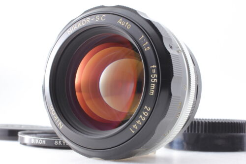 [Near MINT] Nikon Nikkor S.C SC Auto 55mm f/1.2 Non Ai MF Lens +Cap From JAPAN