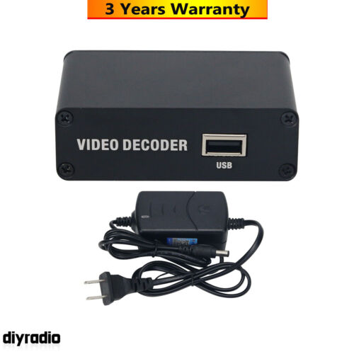 H.265 Network Video Decoder RTMP HDMI HD 1080P IPTV with USB Decoding RTSP 4K