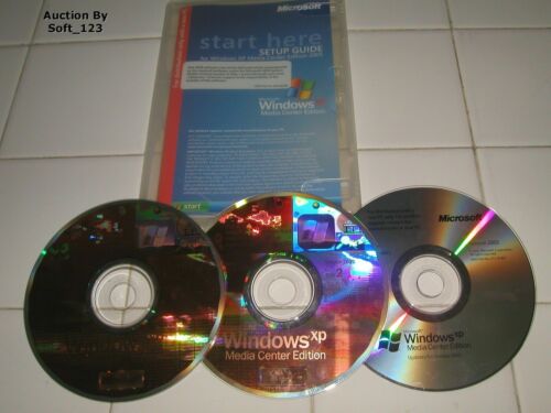 MICROSOFT WINDOWS XP MEDIA CENTER EDITION 2005 w/SP2 MS WIN =BRAND NEW=