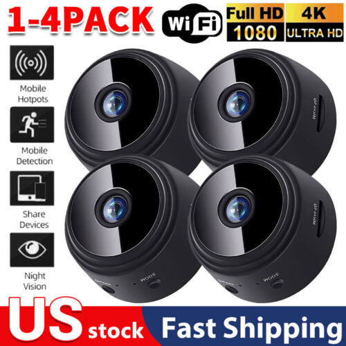 Mini Wireless 1080P Hidden Camera Wifi IP Home Security HD Night Vision Cam US