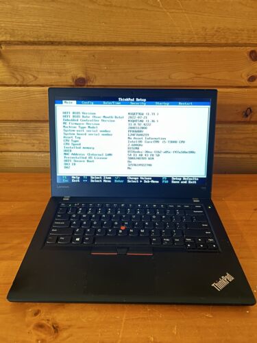 Lenovo Laptop ThinkPad T470 14″ i5-7300U 2.60GHz vPro 8GB RAM +Adapter